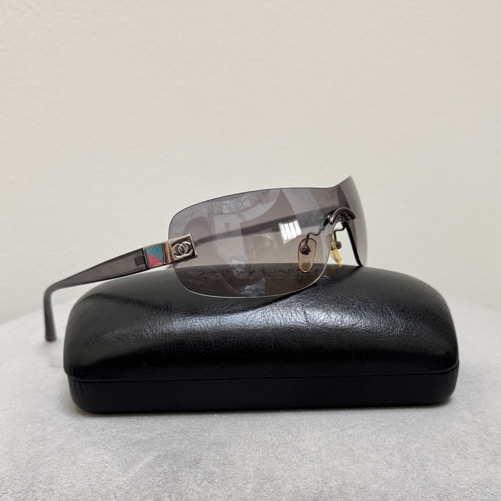 Chanel Gradient Grey Sunglasses